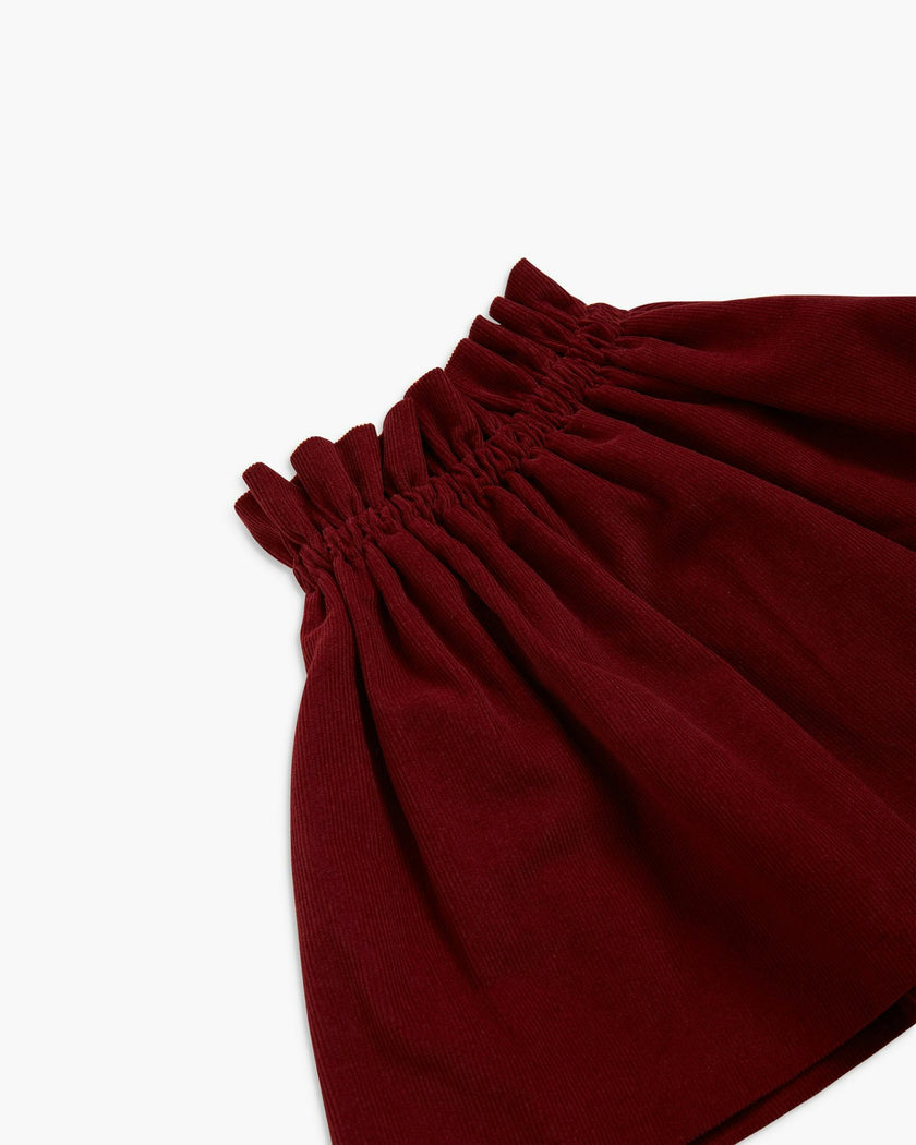 Pestana Skirt Dark Red Babycord