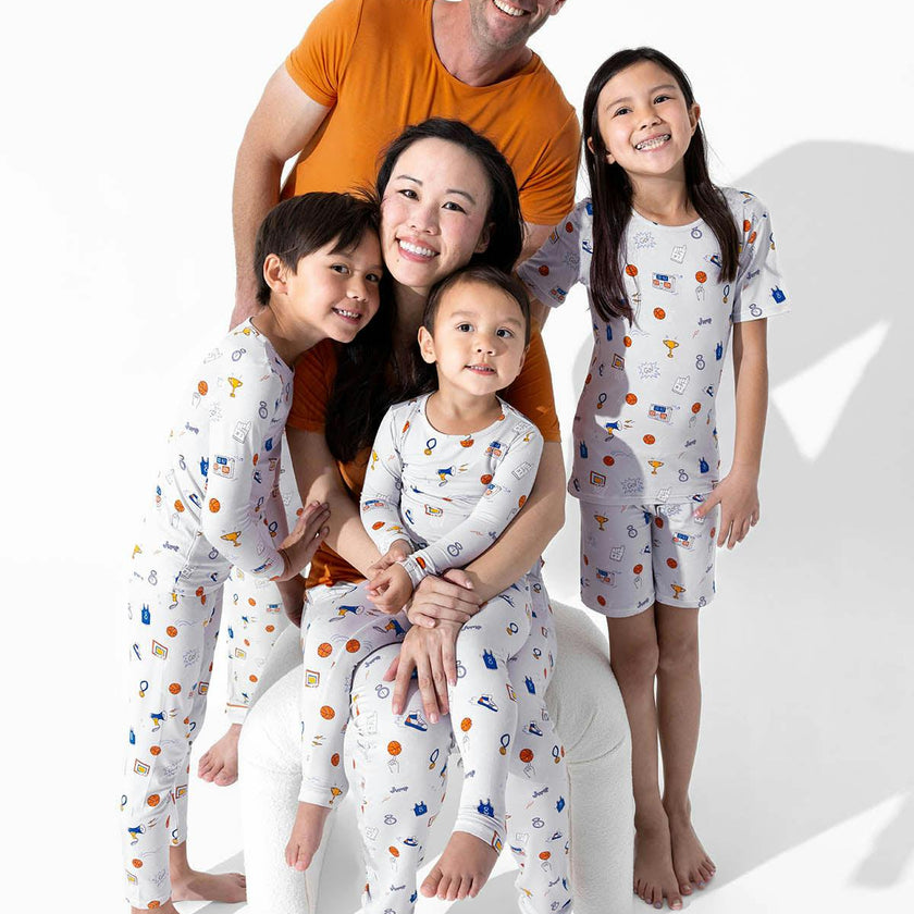 All Star Basketball Bamboo Men's Pajama Set