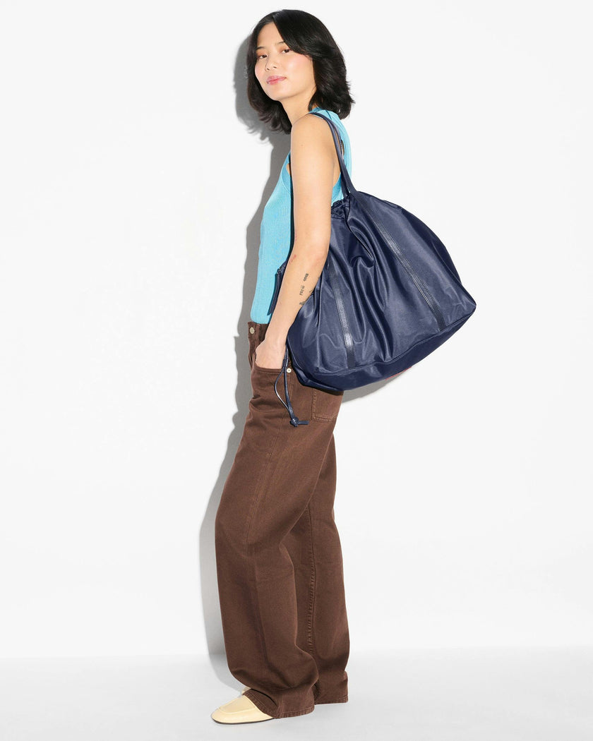 Navy Large Waverly Tote