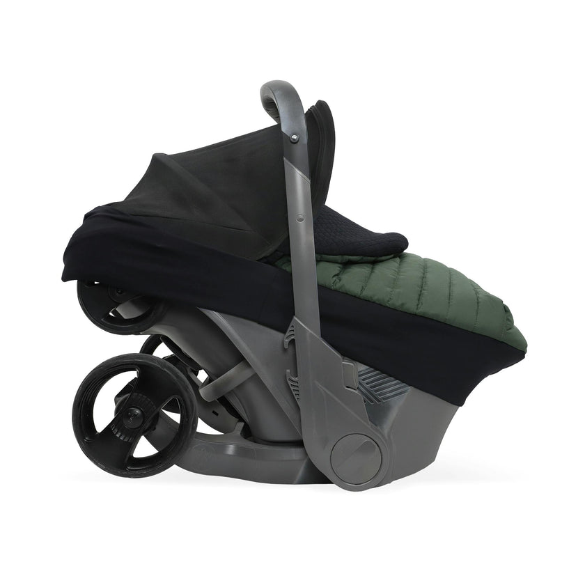 Winter Car Seat Cover - Dark Green