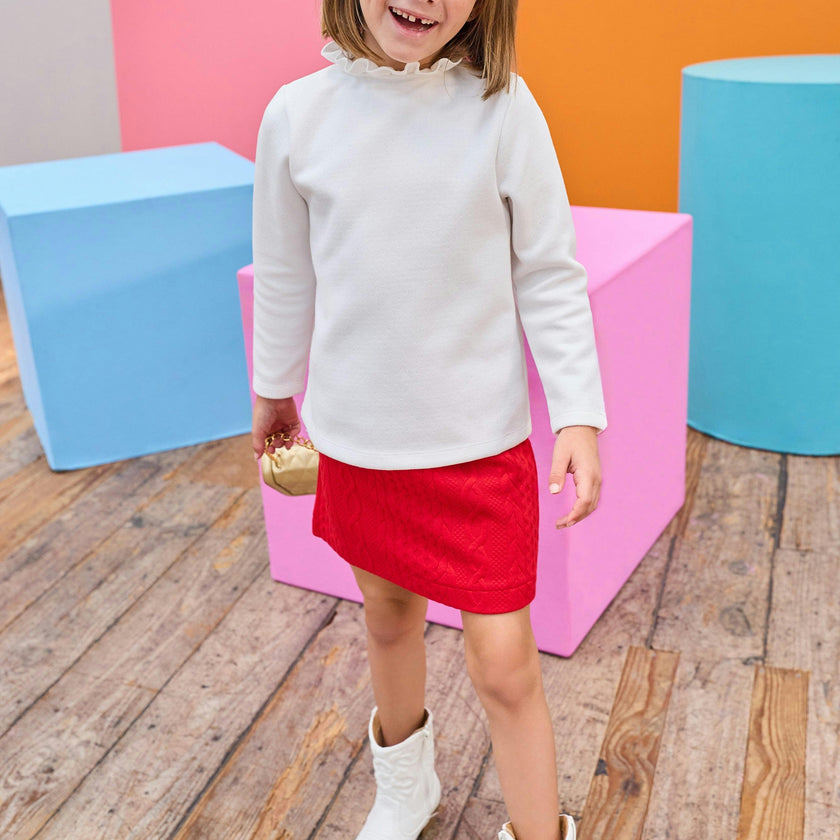 Quilted Mini Skirt