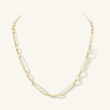20" Mika Paperclip Chain Necklace