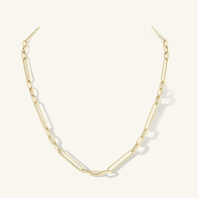 20" Mika Paperclip Chain Necklace