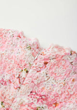 Julietta Cotton Embroidered Mini Dress