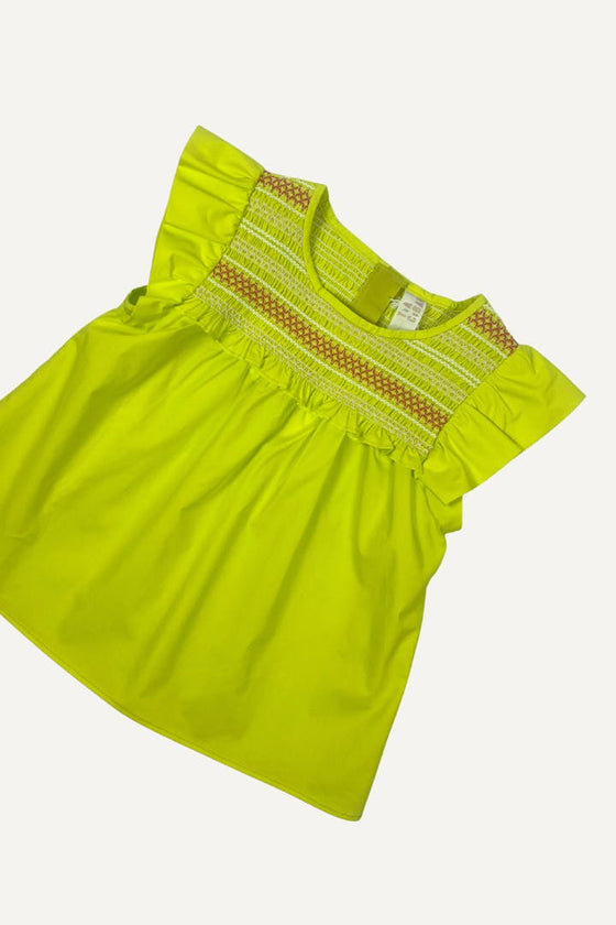VANESSA SMOCK TOP
