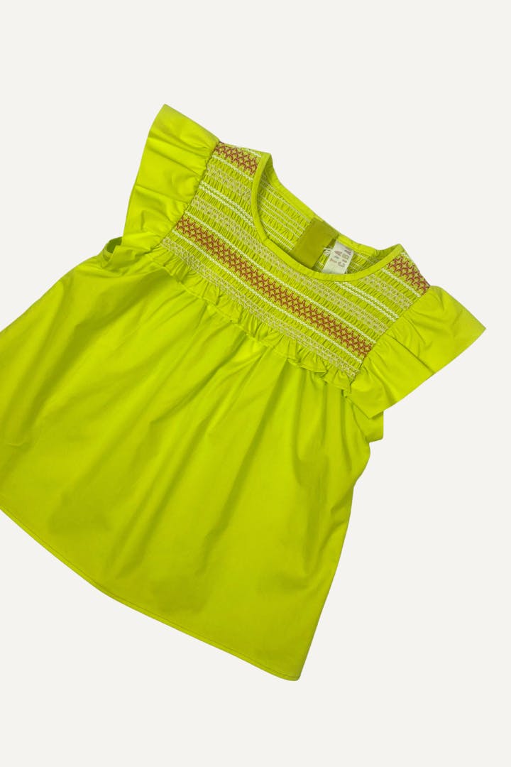 VANESSA SMOCK TOP