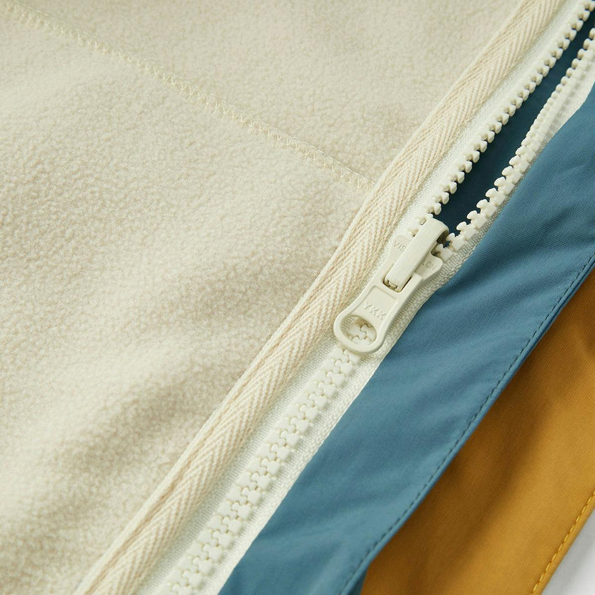 Harbor Stripe Hooded Windbreaker Jacket