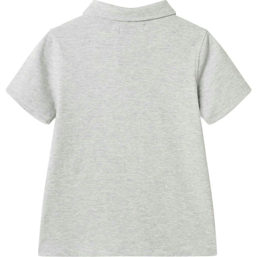 Boys Short Sleeve Polo | Race Car Graphic Pocket