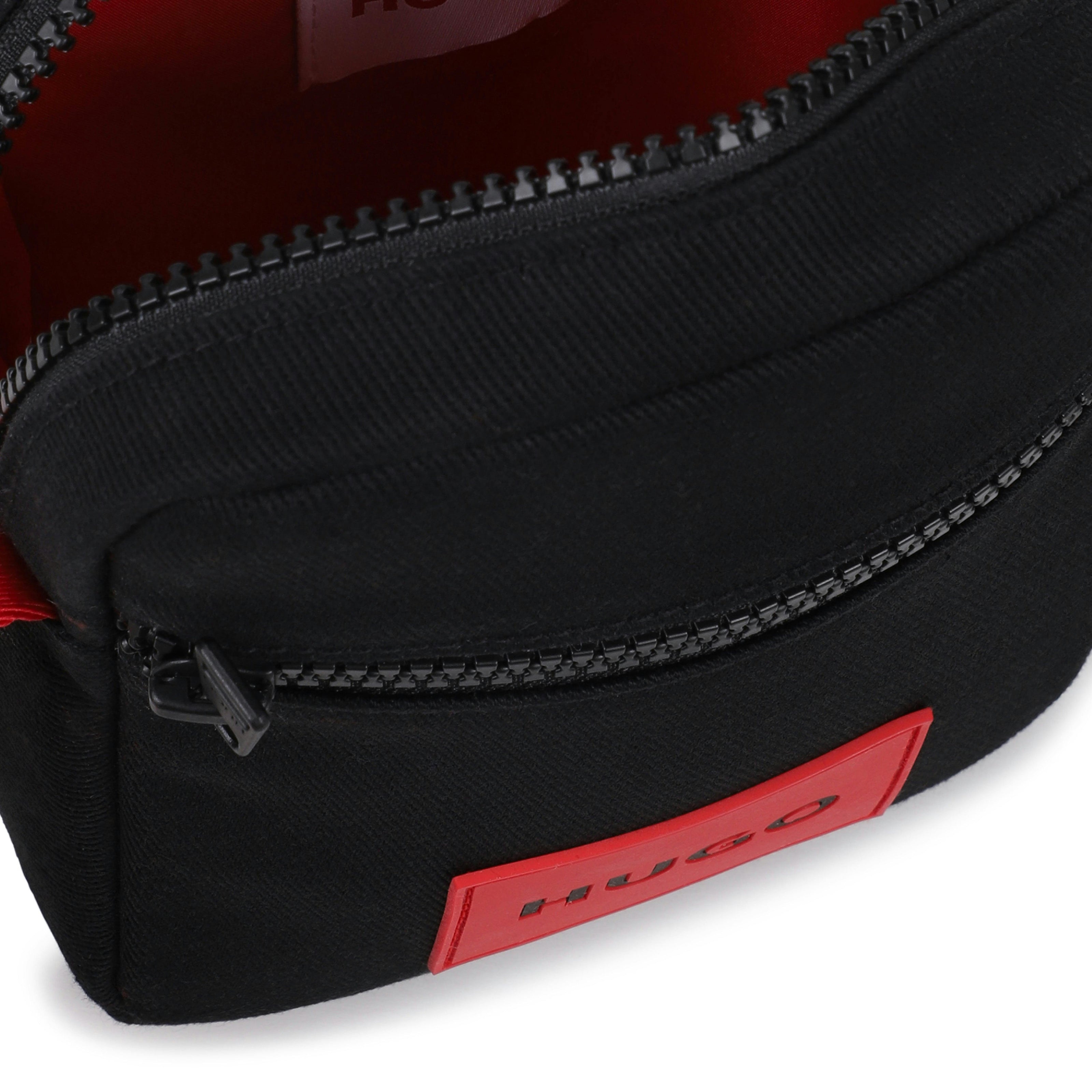 Black Cross Bag Hugo Logo