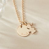 Mini People Charm, Sterling Silver