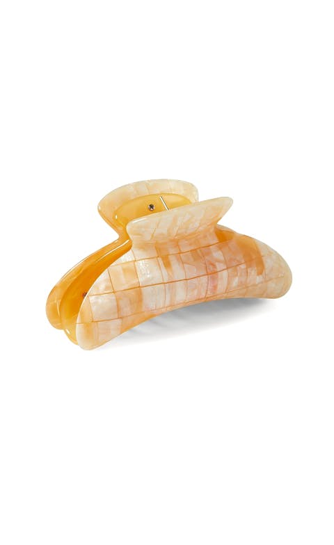 Grande Heirloom Claw in Sea Shell Checker