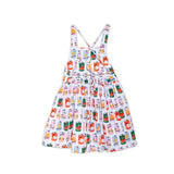 Tie Back Dress in Soda Pop