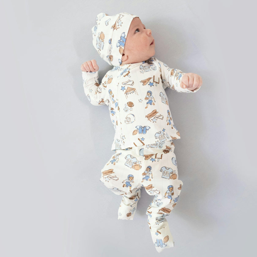 Football Nursery - Take Me Home Set with Convertible Pant