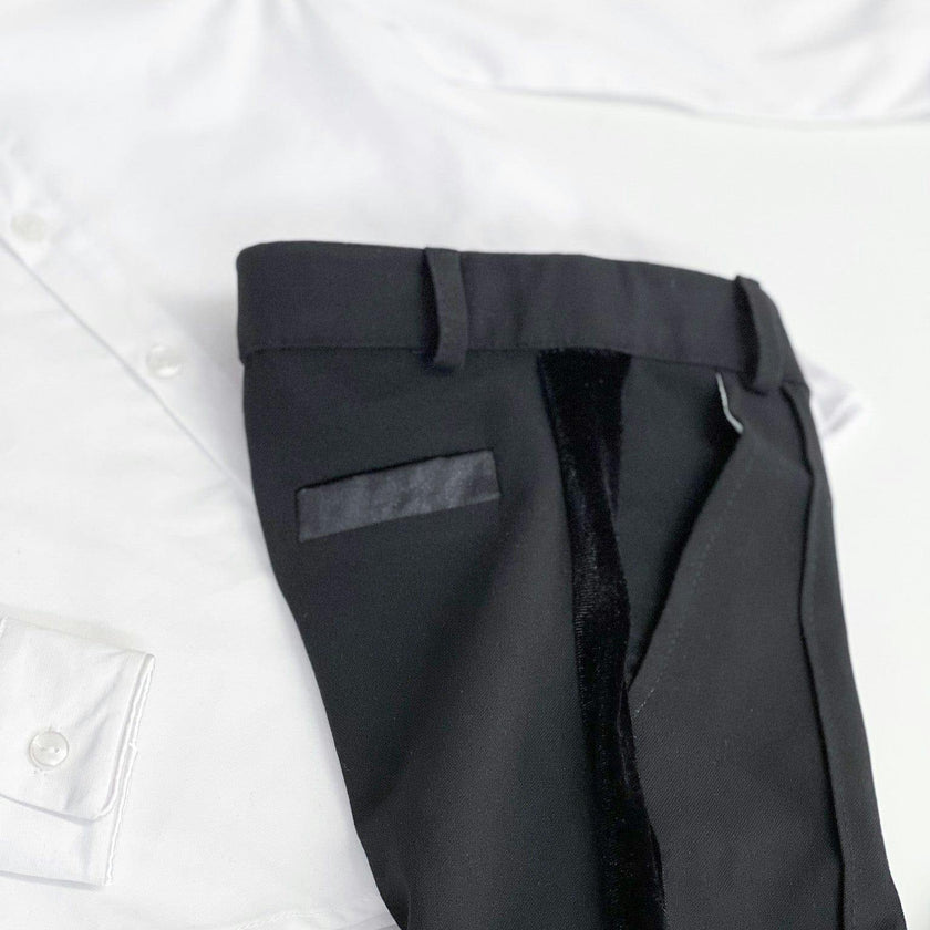Tuxedo Shirt and Pants Set