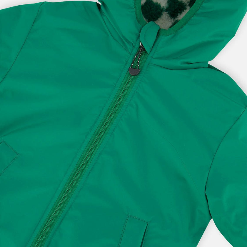 Reversible Mid-Season Jacket Forest Green