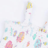 Sunny Coral Reef Fish - Smocked Romper
