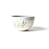 Neutral Nativity Footed Bowl