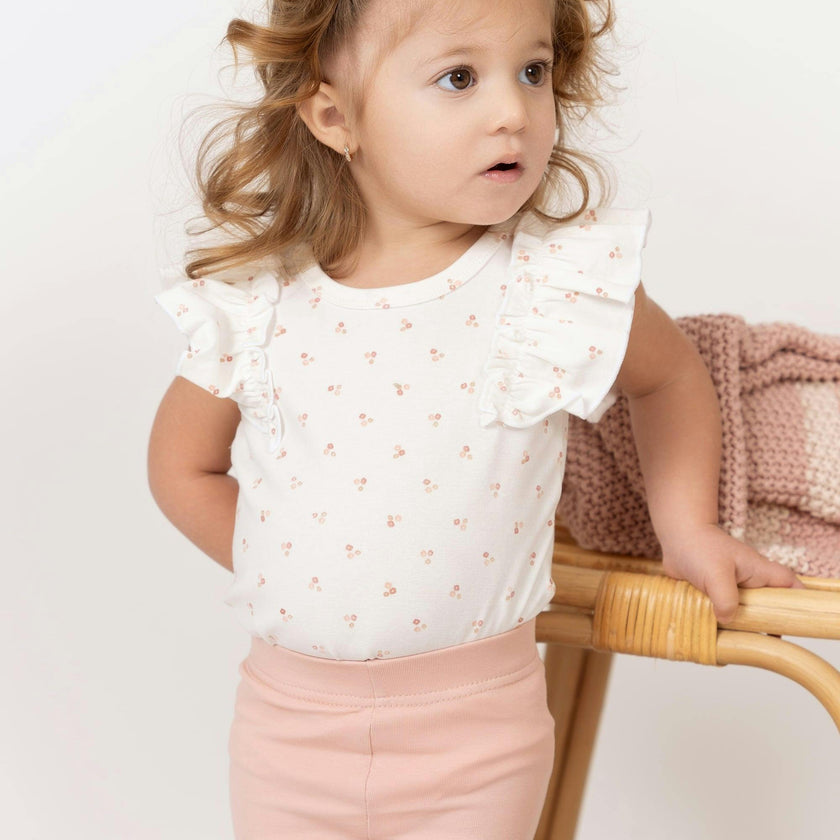 Ruffle Onesie & Short Set