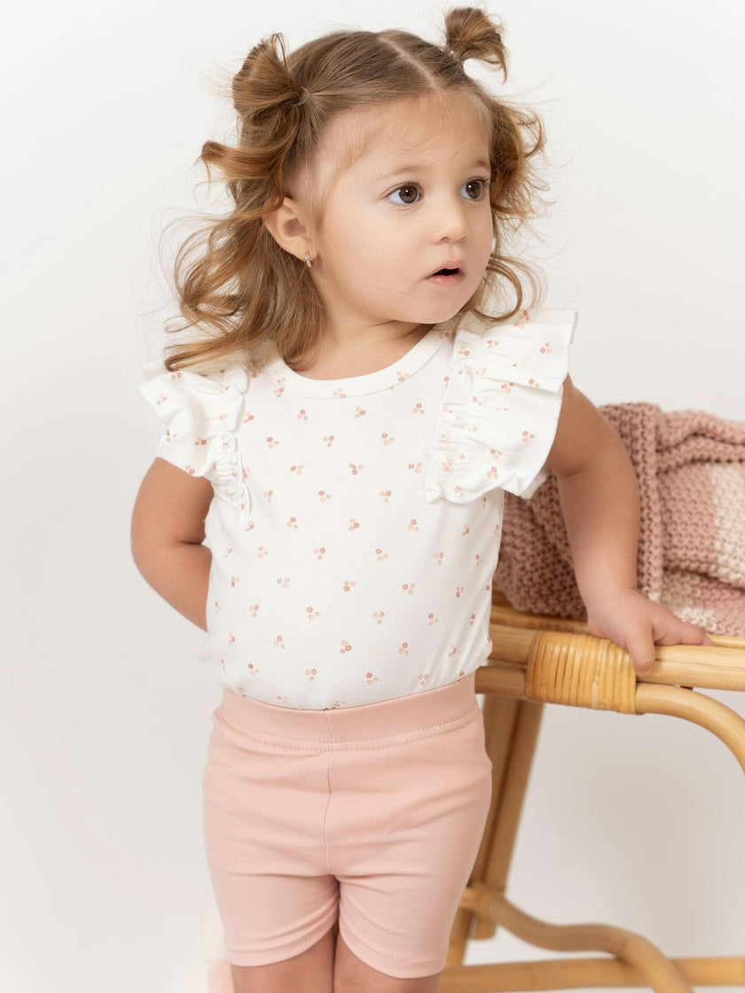 Ruffle Onesie & Short Set