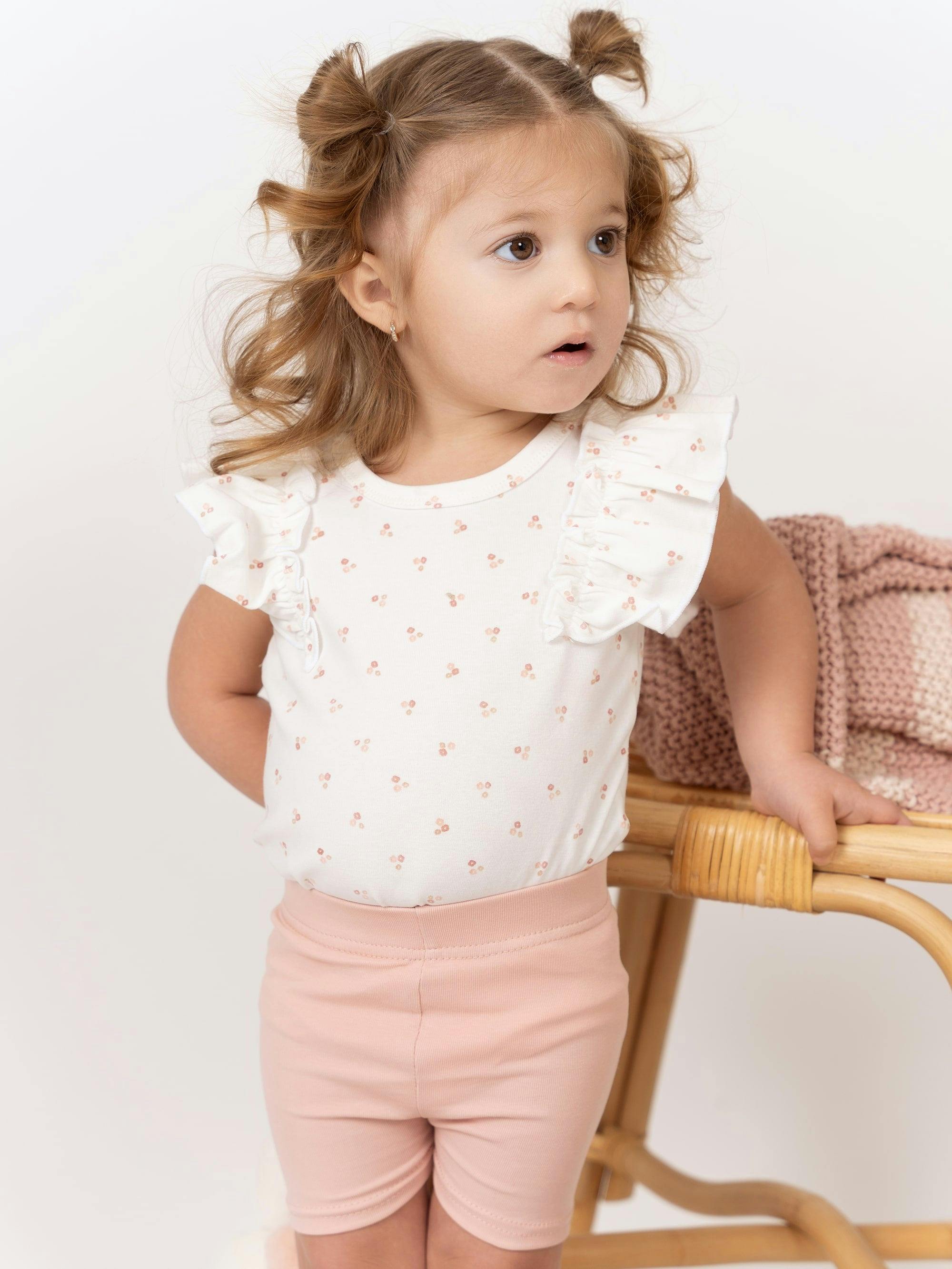 Ruffle Onesie & Short Set