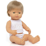 15" Baby Doll Caucasian Dirty Blond Boy