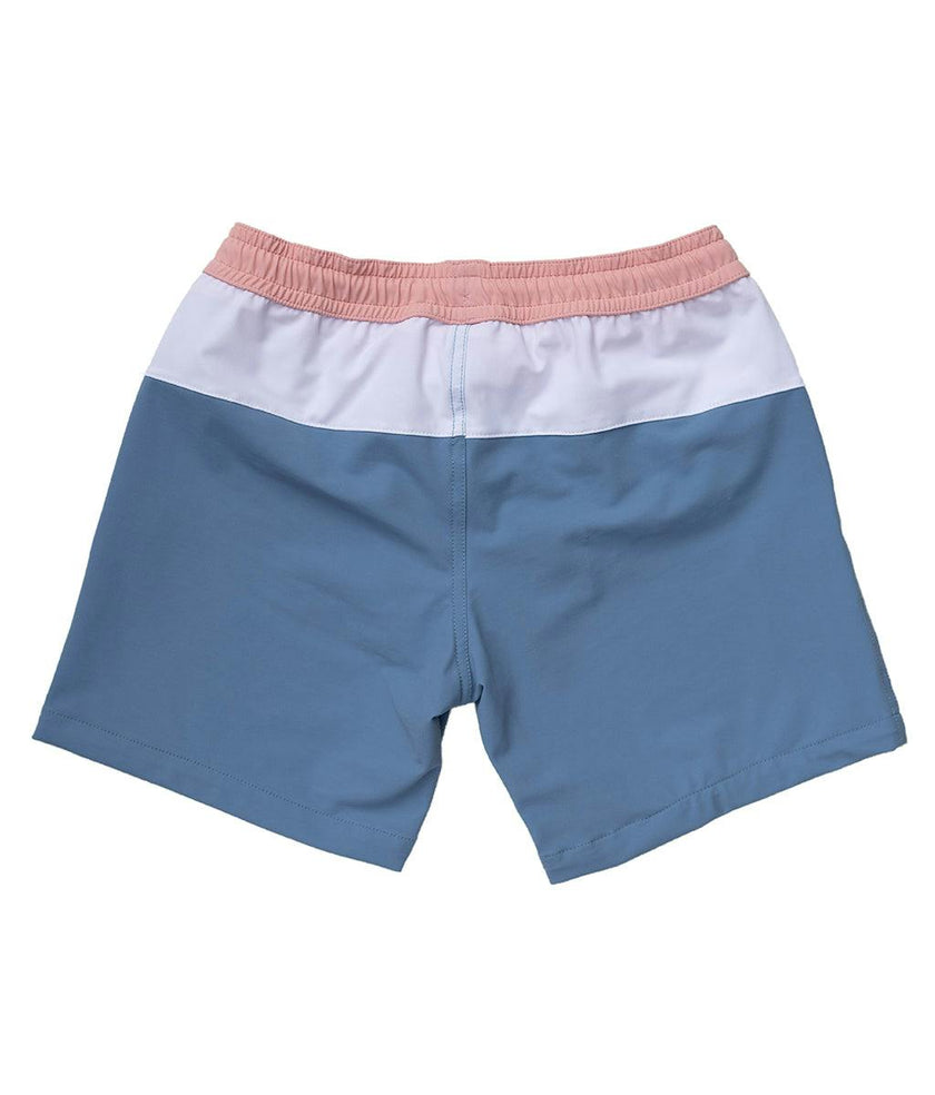 Men's Swim shorts Harry - Light Blue and Pink