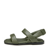 Anouk Square Toe Elastic Slingback Straps Sandals