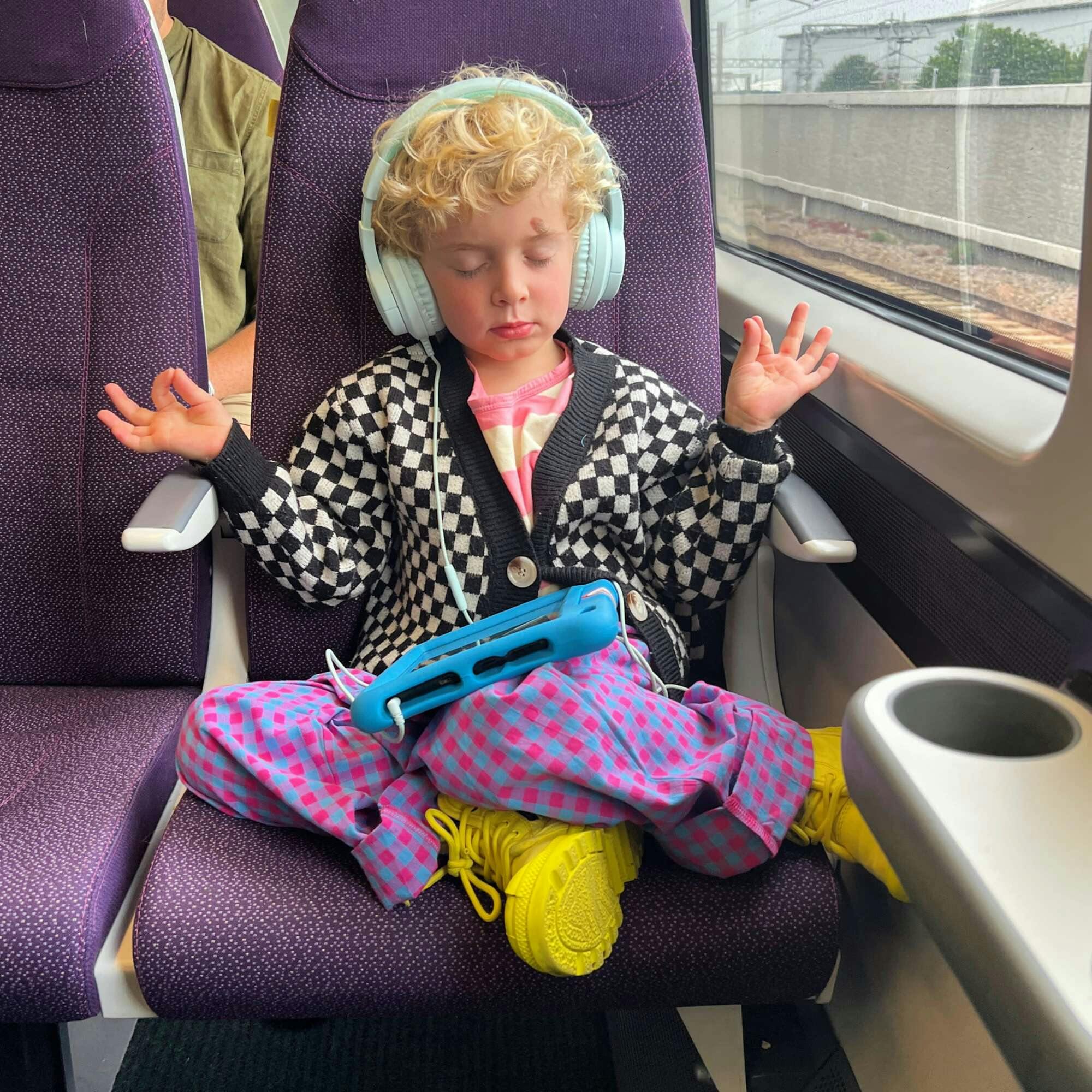 Purple Plaid Pants