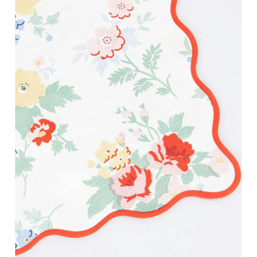 Vintage Floral Large Napkins