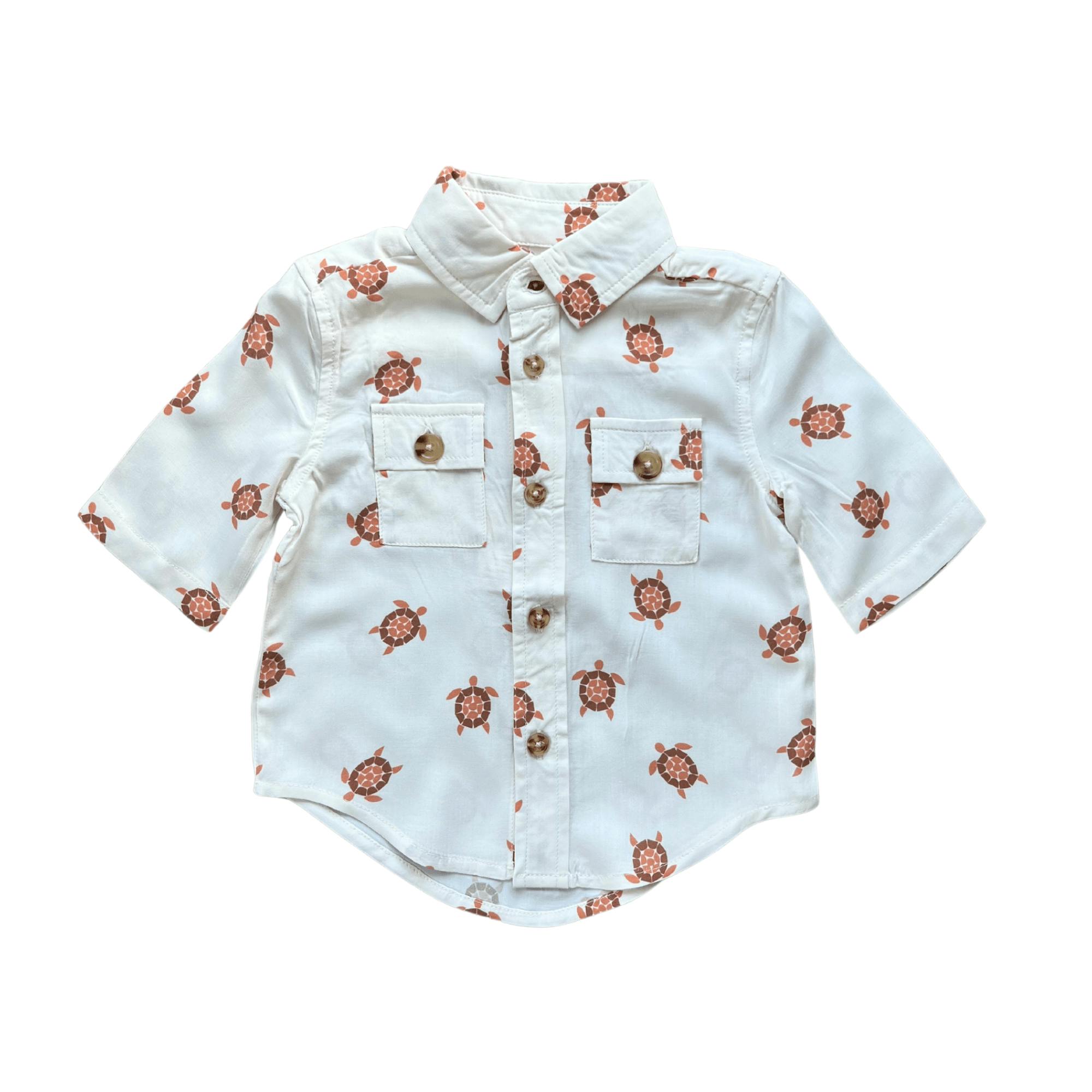 Boy's Utility Shirt Harbor Blue