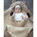 Airy Baby Booties With Anti-Slip Grip Soles