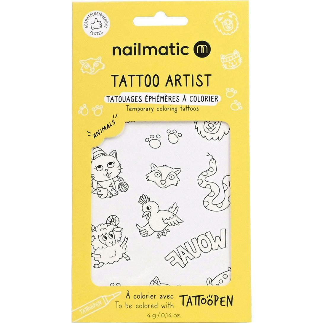 Tattoo Temporary for Kids ANIMALS