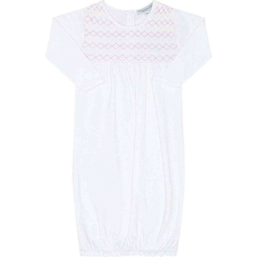 Signature Smocked Girls Gown