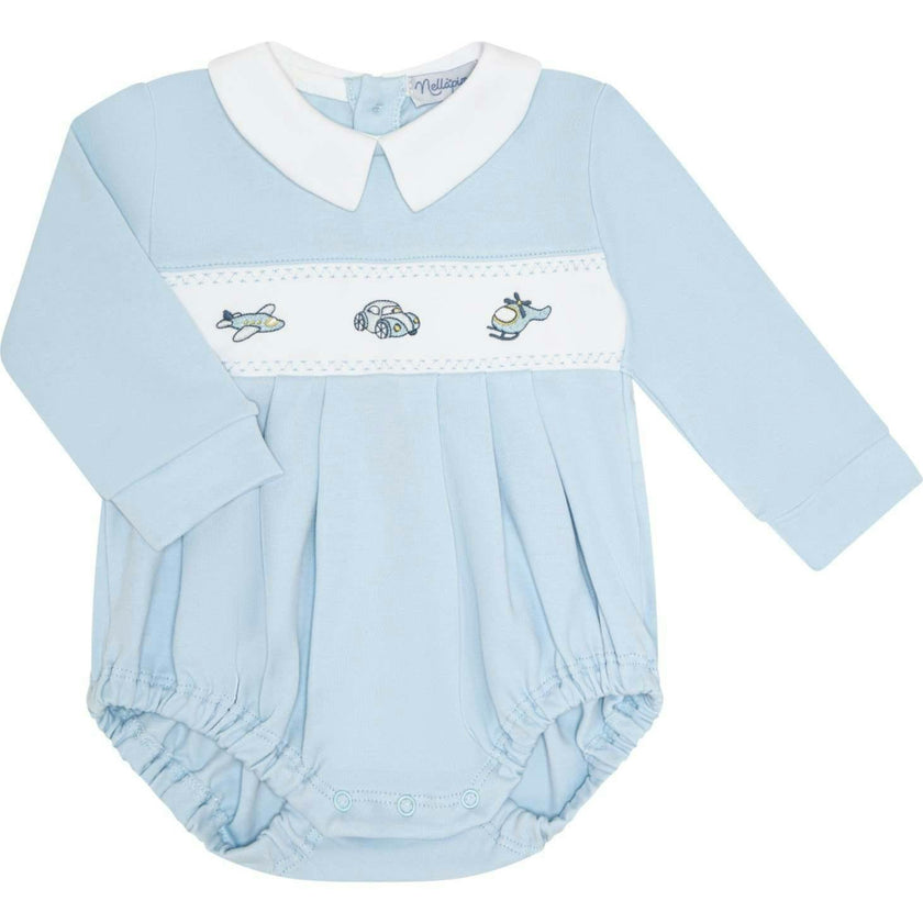 Mini Voyages Embroidery Bubble LS