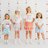 Patriotic Cutie Short Sleeve T-Shirt - White