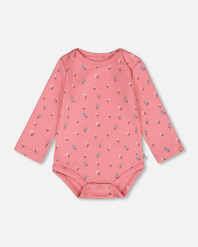 Organic Cotton Long Sleeve Romper