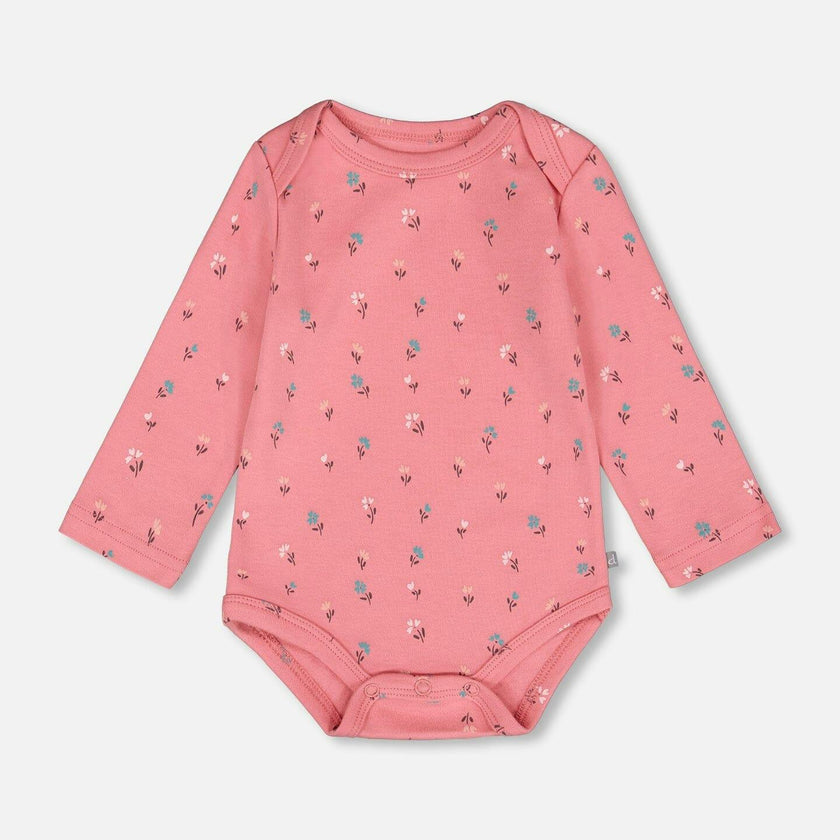 Organic Cotton Long Sleeve Romper