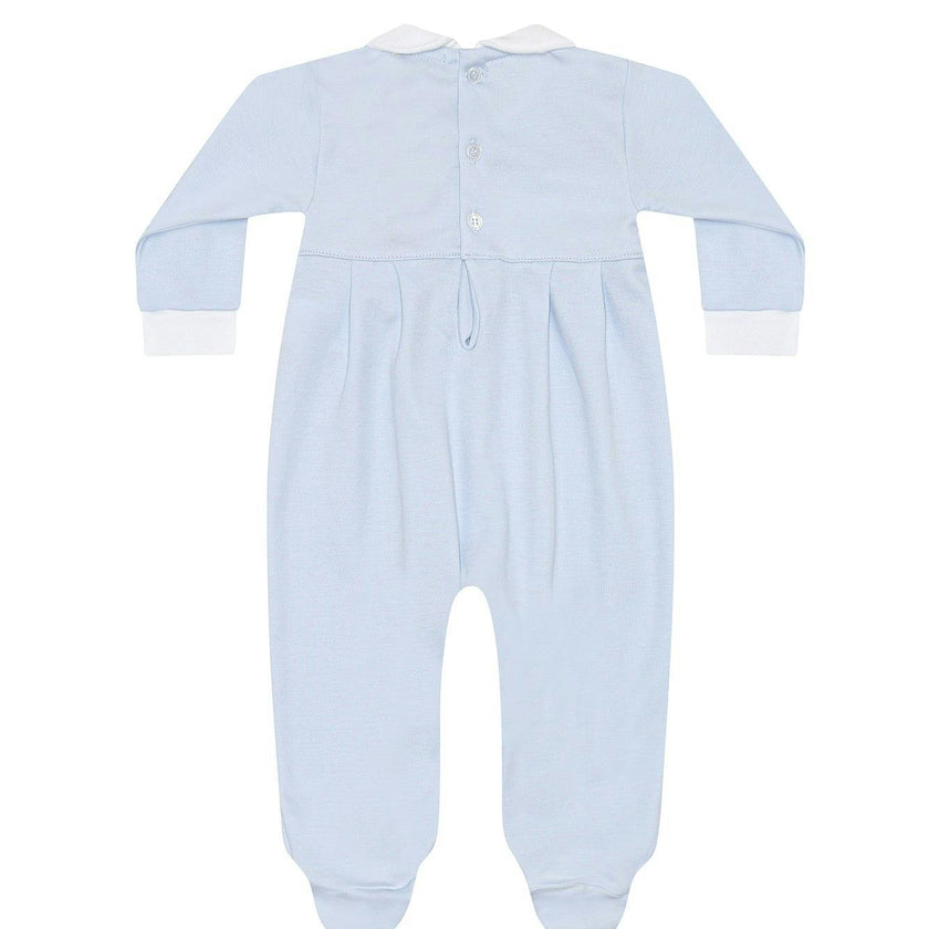 Signature Smocked Boys Footie