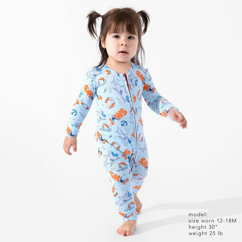 JAWS Bamboo Convertible Footie