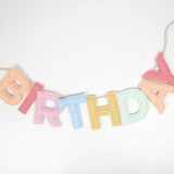 Felt Happy Birthday Garland