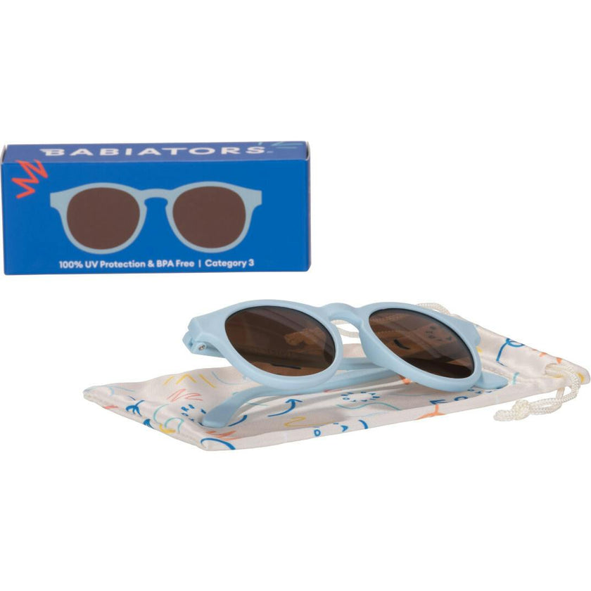 Baby Blue Keyhole I Amber Lenses