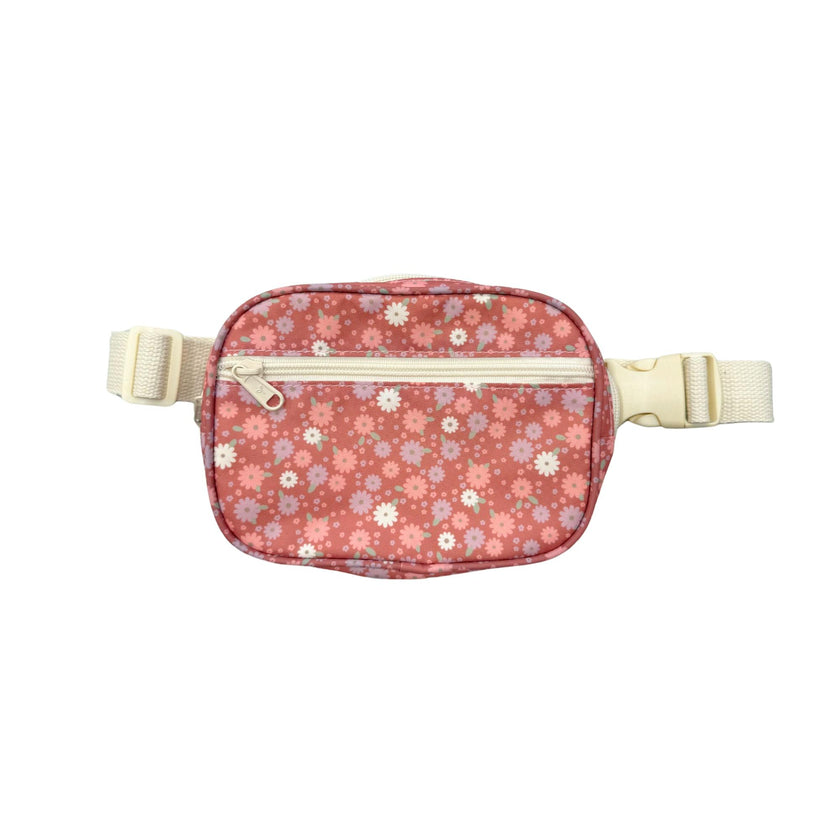 Girls Mini Belt Bag in Tiny Petals