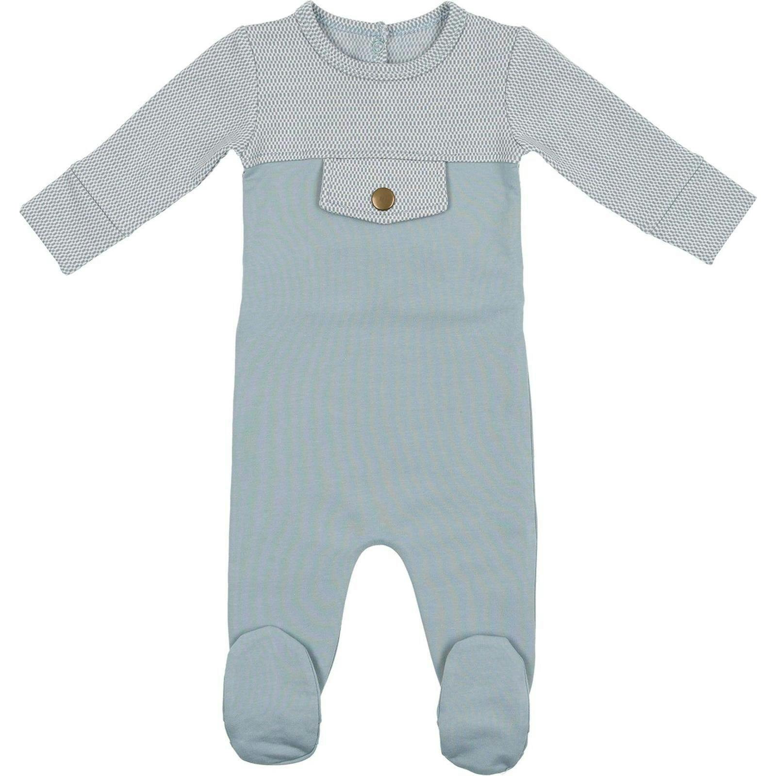 Snap Pocket Long Sleeve Footie