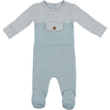 Snap Pocket Long Sleeve Footie
