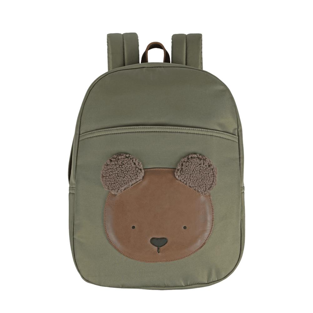 Pibbe Schoolbag | Bear | Stone Taslan
