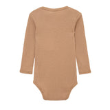 Tawny Rose Waffle Long Sleeve One Piece