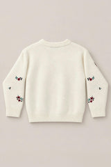 Teen Ellis Sweater in Ivory Jubilant Bloom