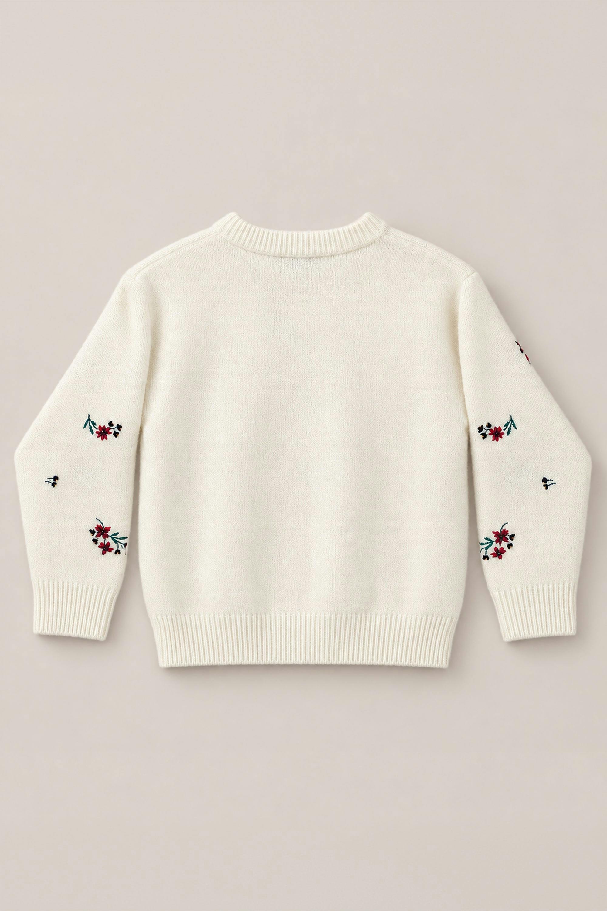 Teen Ellis Sweater in Ivory Jubilant Bloom