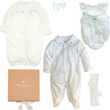 Baby Gil Gift Set Bundle Peonias Blue