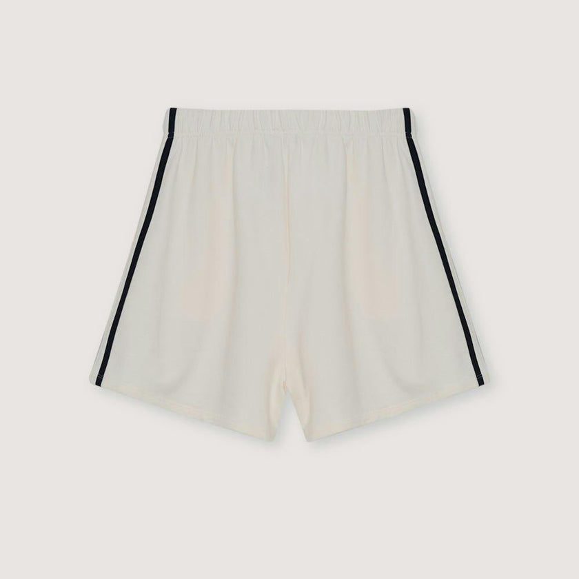 TNS Logo Woman Short Ecru